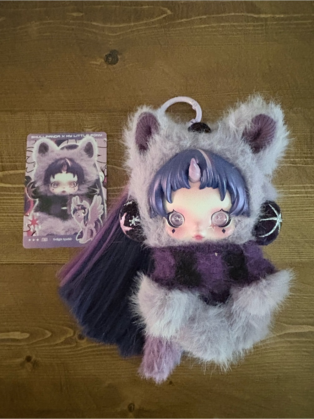 POP MART Skullpanda X My Little Pony Series Plush - Twilight Sparkle